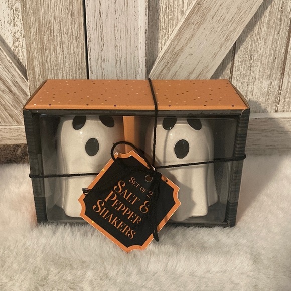 Halloween Ceramic Ghost Shakers - Picture 2 of 7
